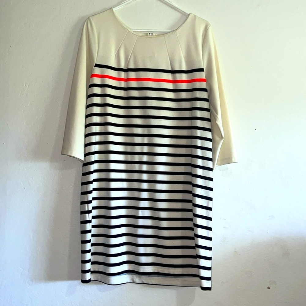 Striped shirt dress